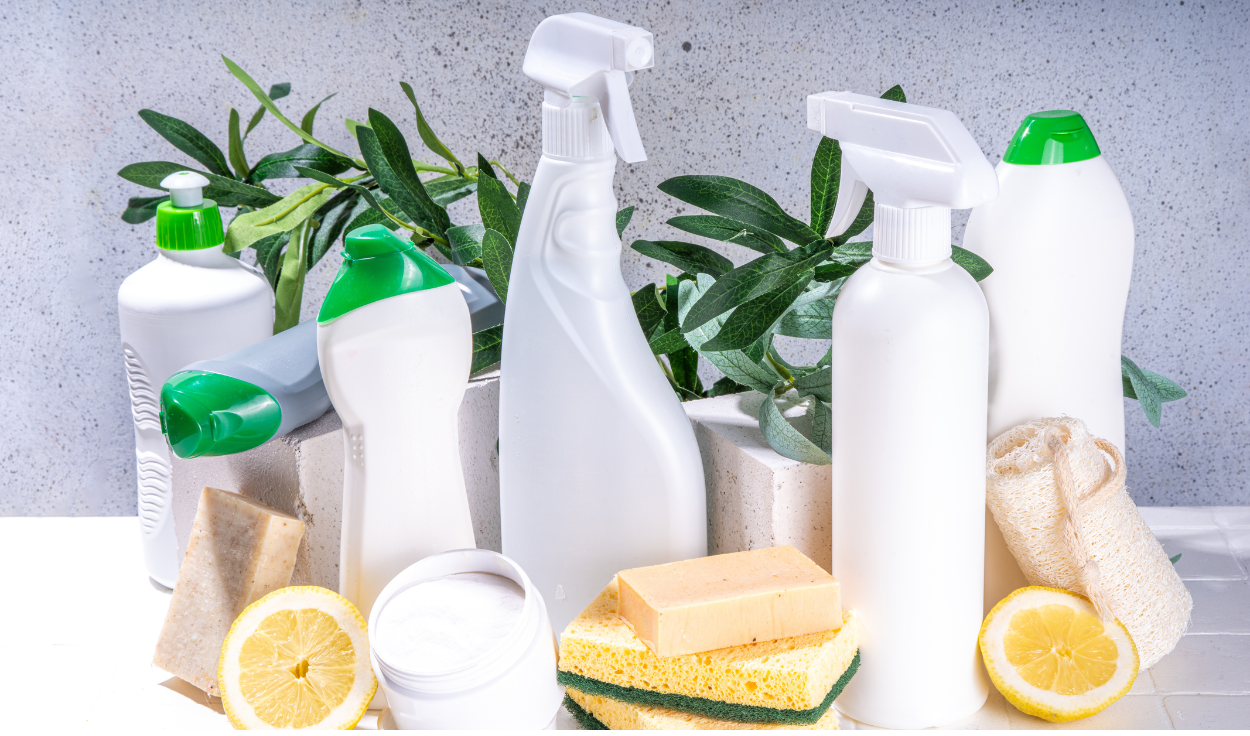 Bruk miljøvennlige produkter for å holde hjemmet ditt rent